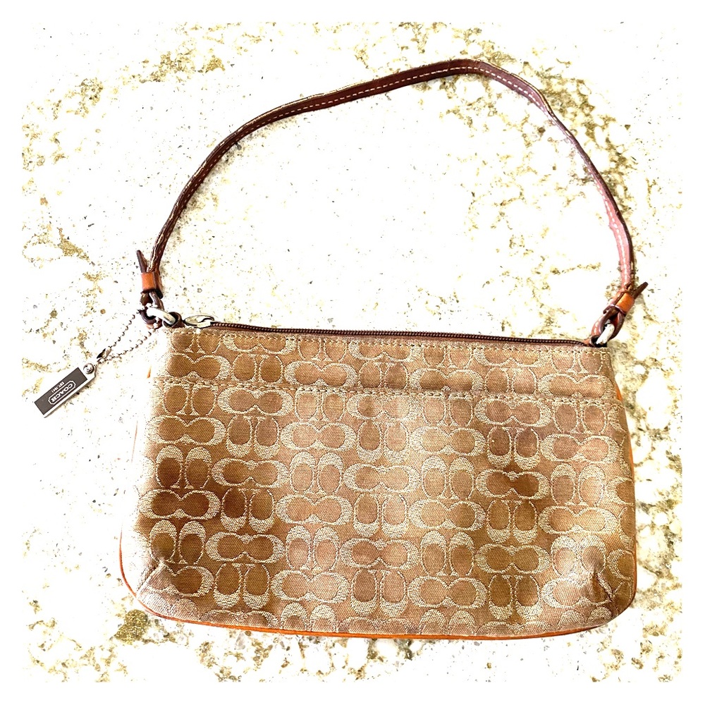 Gold Coach purse